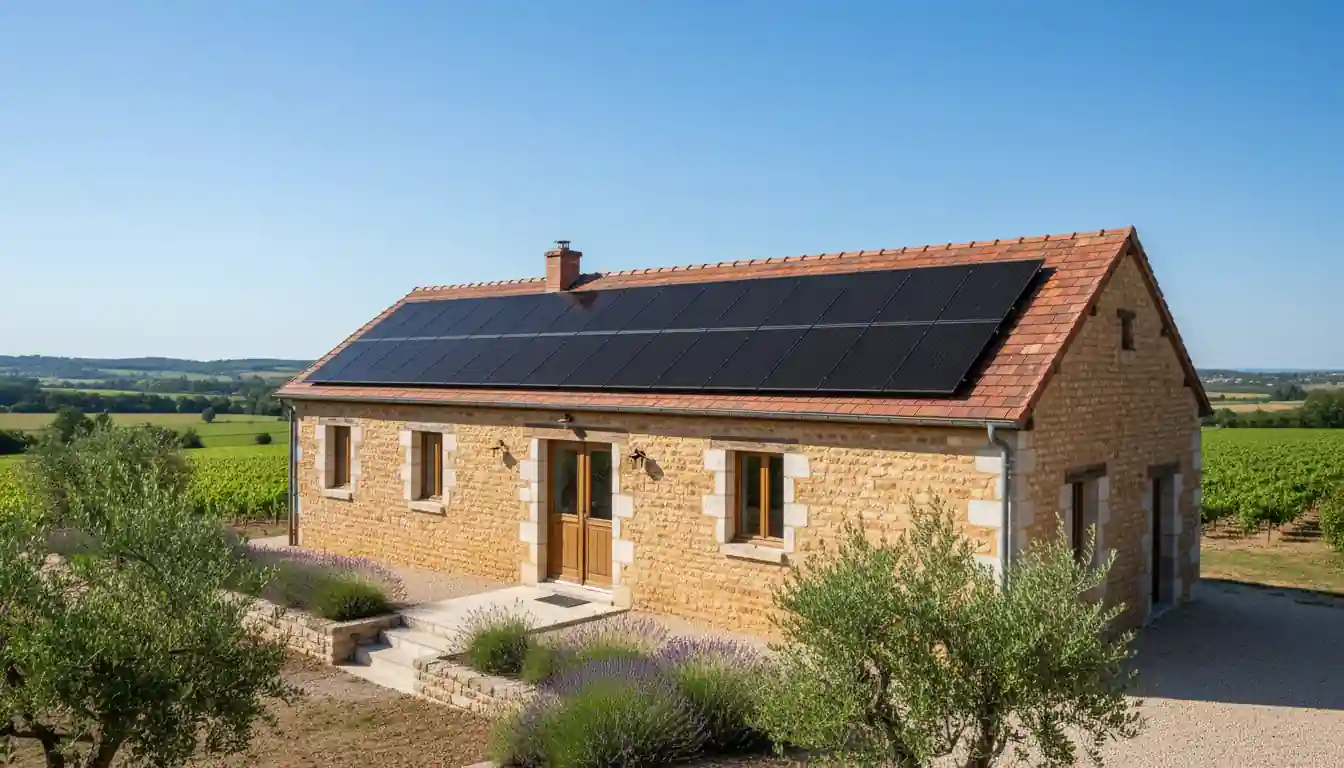 Installation de Panneaux Solaires à Néac, La Commanderie